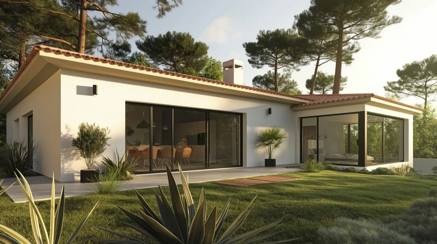 Extension de maison au Pays Basque, Bureau d'Études Richard Nivet