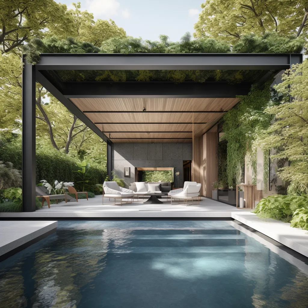 Aménagement piscine au Pays Basque, Bureau d'Études Richard Nivet